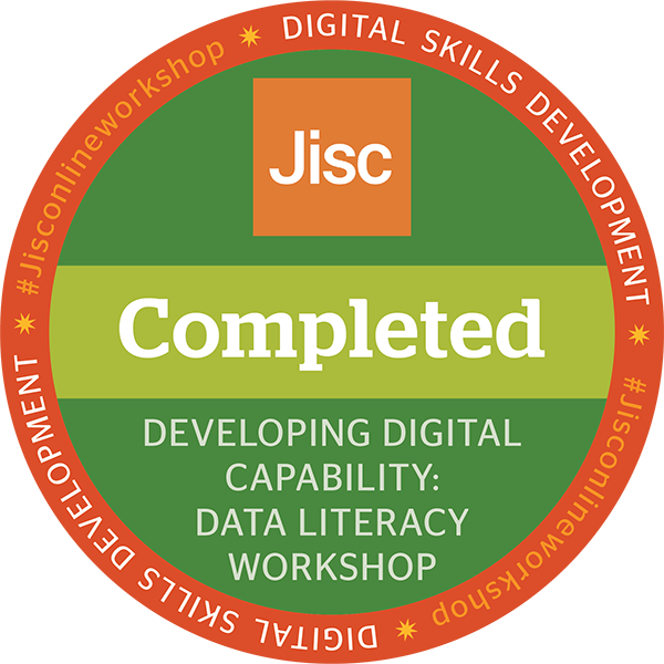 Developing digital capability: data literacy