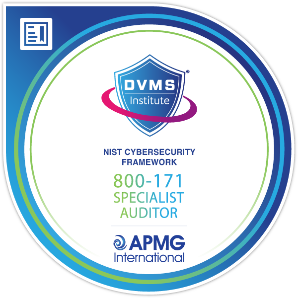 NIST Cybersecurity Framework 800-171 Specialist Auditor