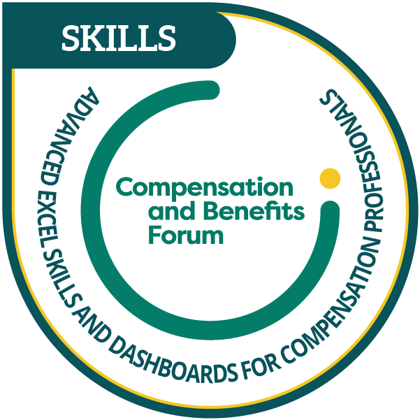 Compensation and Benefits Forum 2020 Masterclass: Advanced Excel Skills And Dashboards For Compensation Professionals