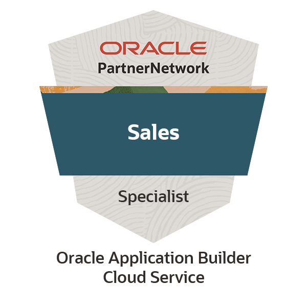 Oracle Application Builder Cloud Service Sales Specialist