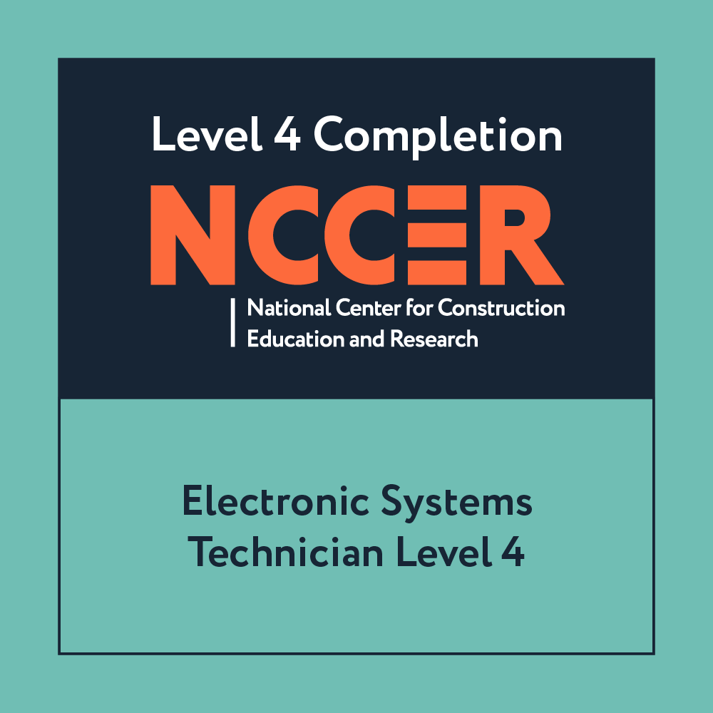 NCCER Electronic Systems Technician Level Four
