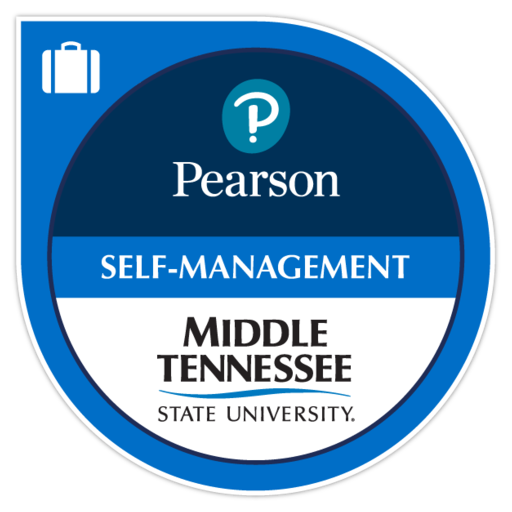Self Management KNOWLEDGE Level 1 Credly