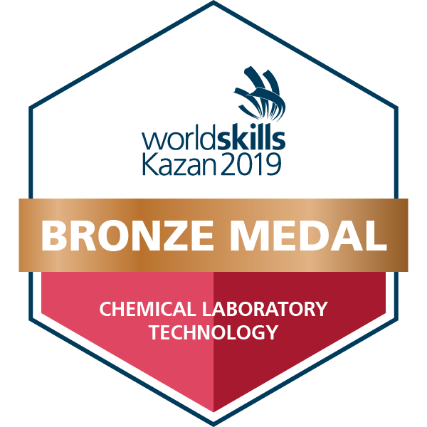 WorldSkills Kazan 2019 Bronze Medallist Chemical Laboratory