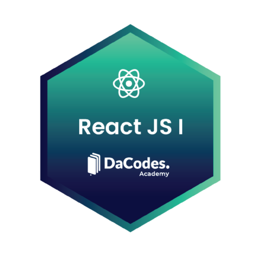 Certification DaCodes Academy React JS I - Credly