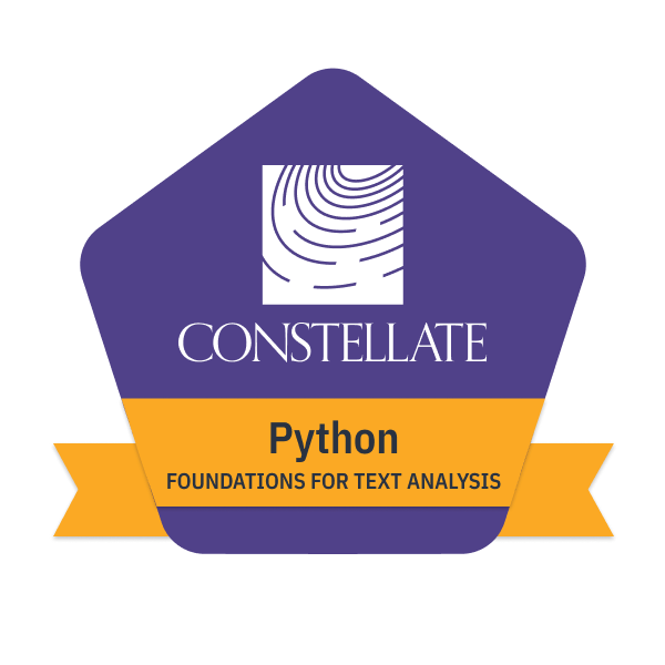 Python Foundations for Text Analysis