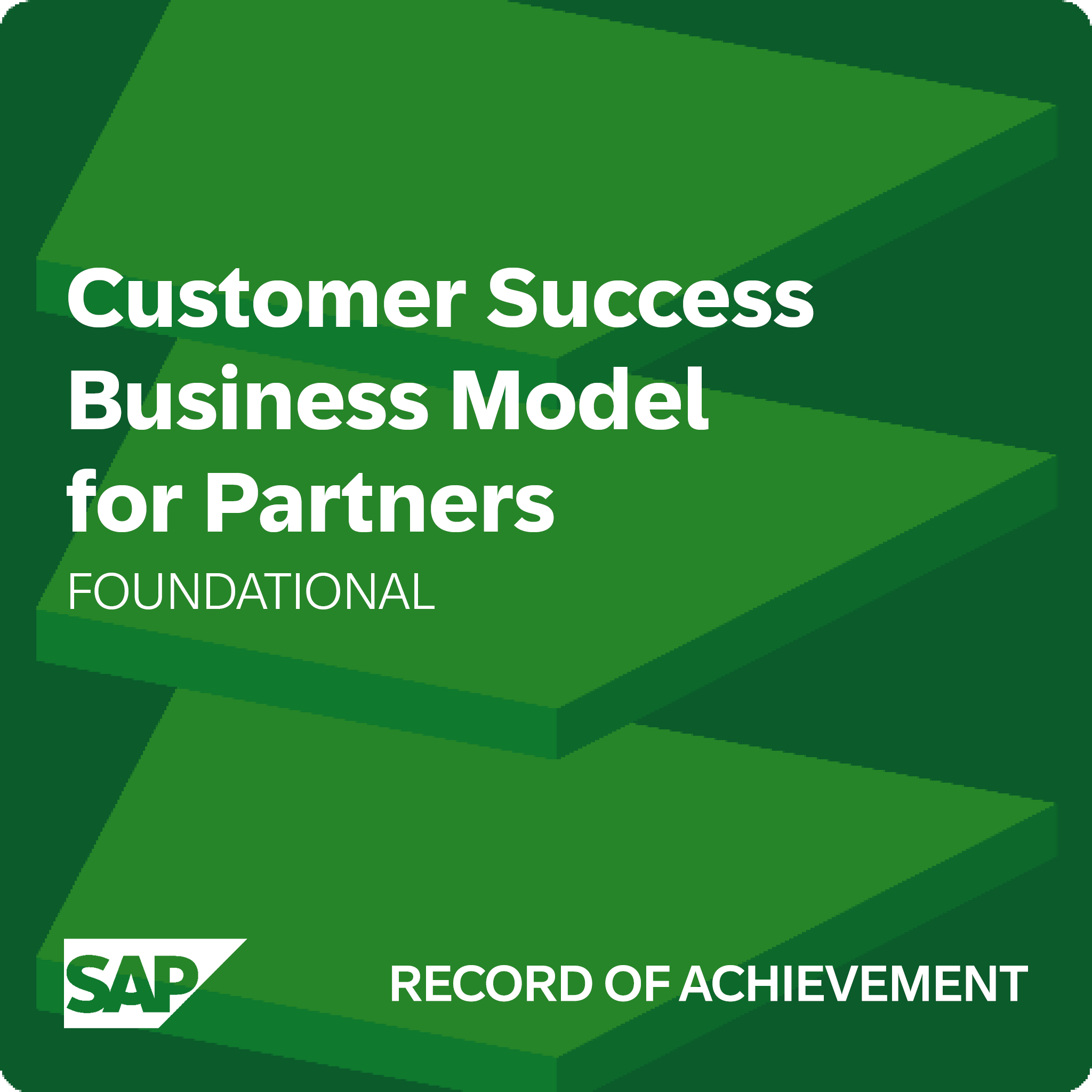 Customer Success Business Model for Partners - Record of Achievement