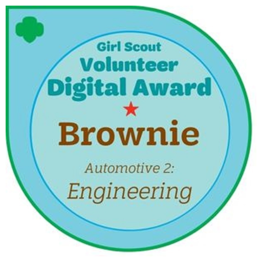 GS STEM Volunteer Brownie AE 2 Automotive Engineering Credly