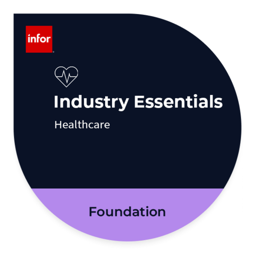 Infor Industry Essentials Healthcare Foundation Credly