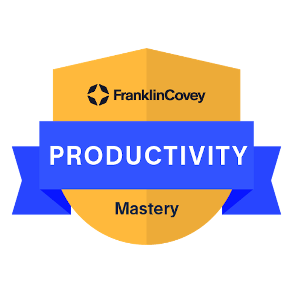 Productivity Mastery Certificate