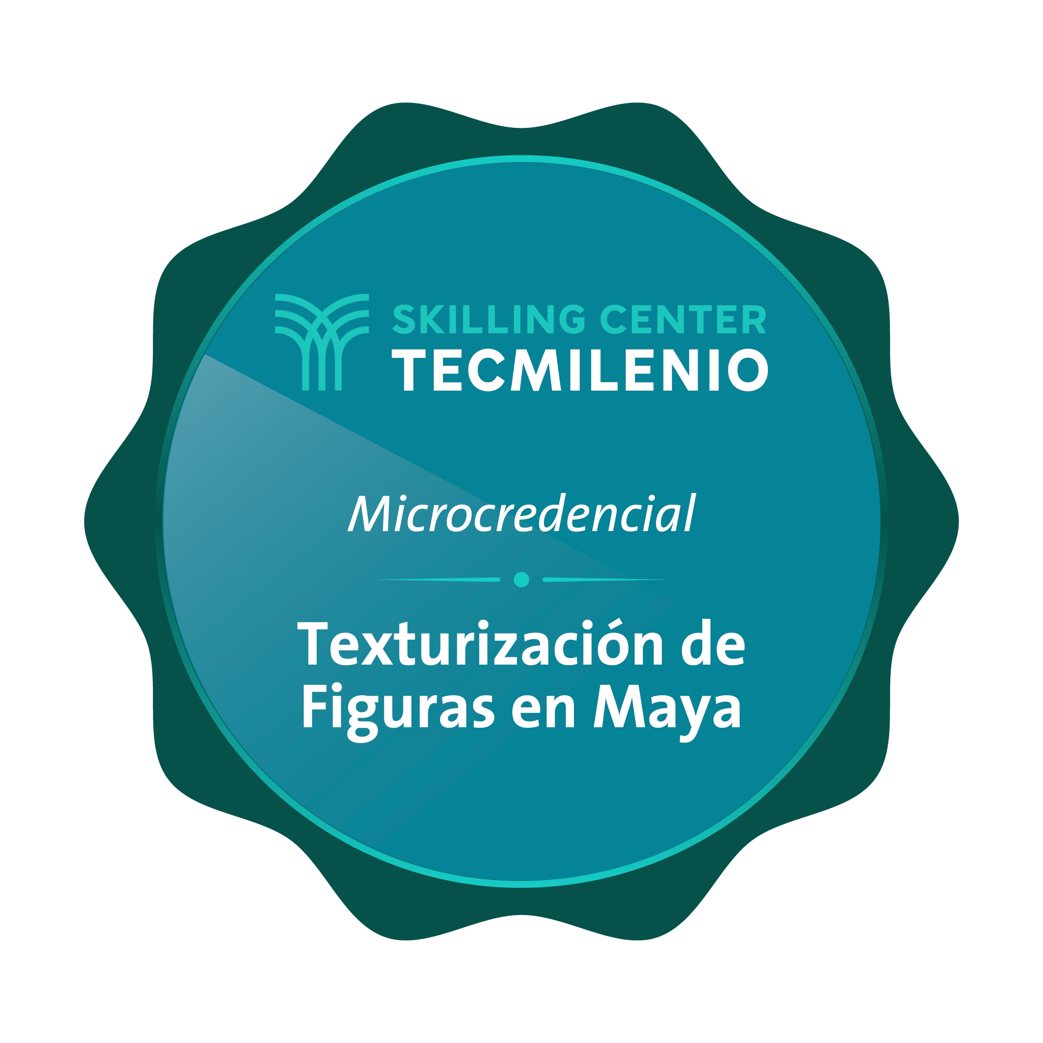 Microcredencial Texturización de figuras en maya