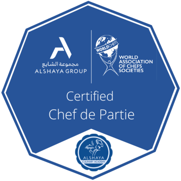 Certified Chef De Partie