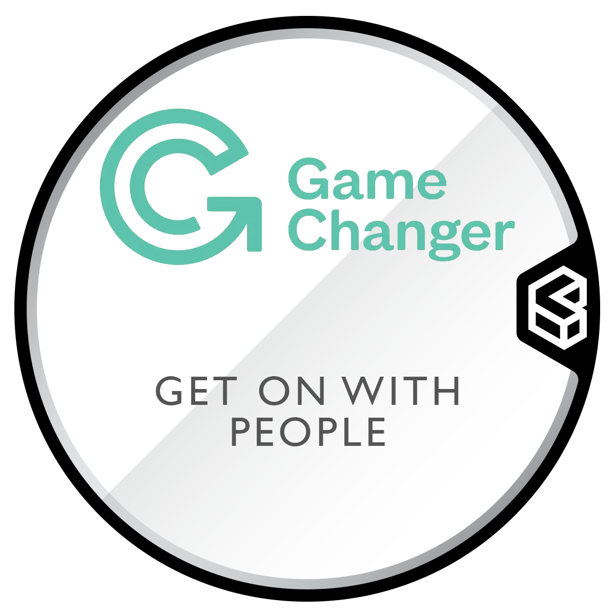 Game Changer 21st Century Skills - Get on with people - Engage Badg