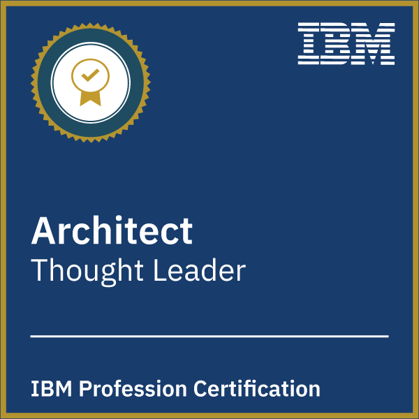 Architect Profession Certification - Level 3 Thought Leader