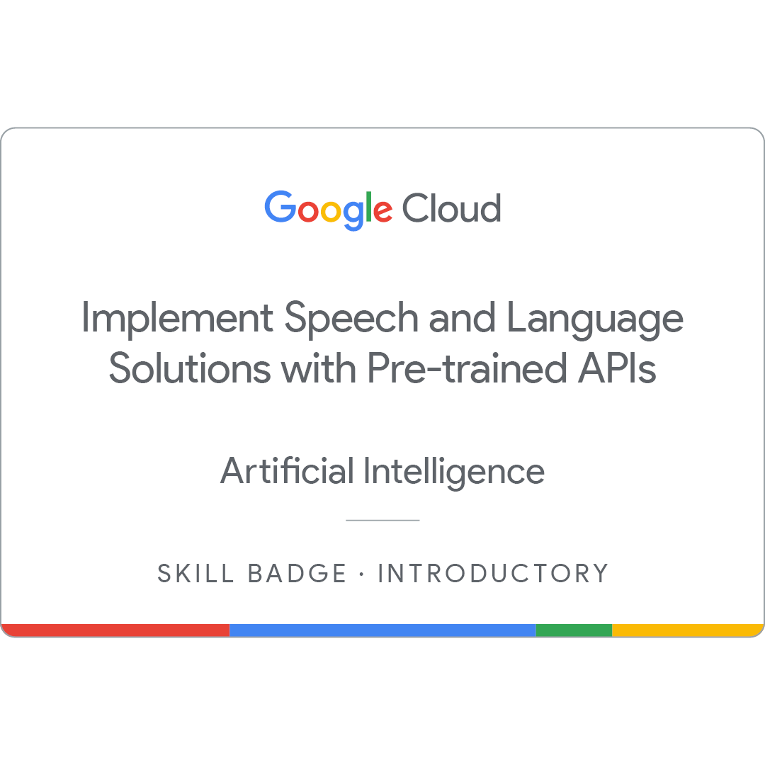 Implement Speech and Language Solutions with Pre-trained APIs