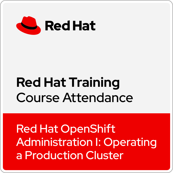 Red Hat OpenShift Administration I: Operating a Production Cluster (DO180) - Ver. 4.12.2