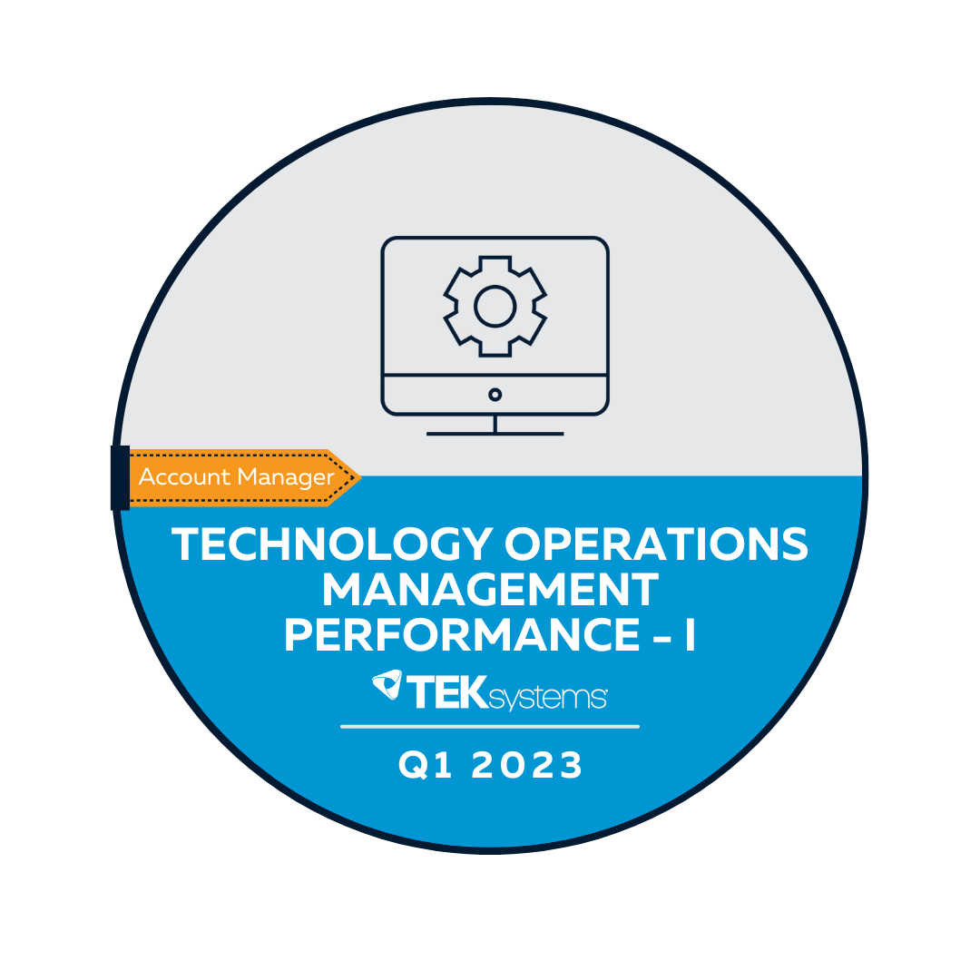 Sales Technology Operations Management Performance - I