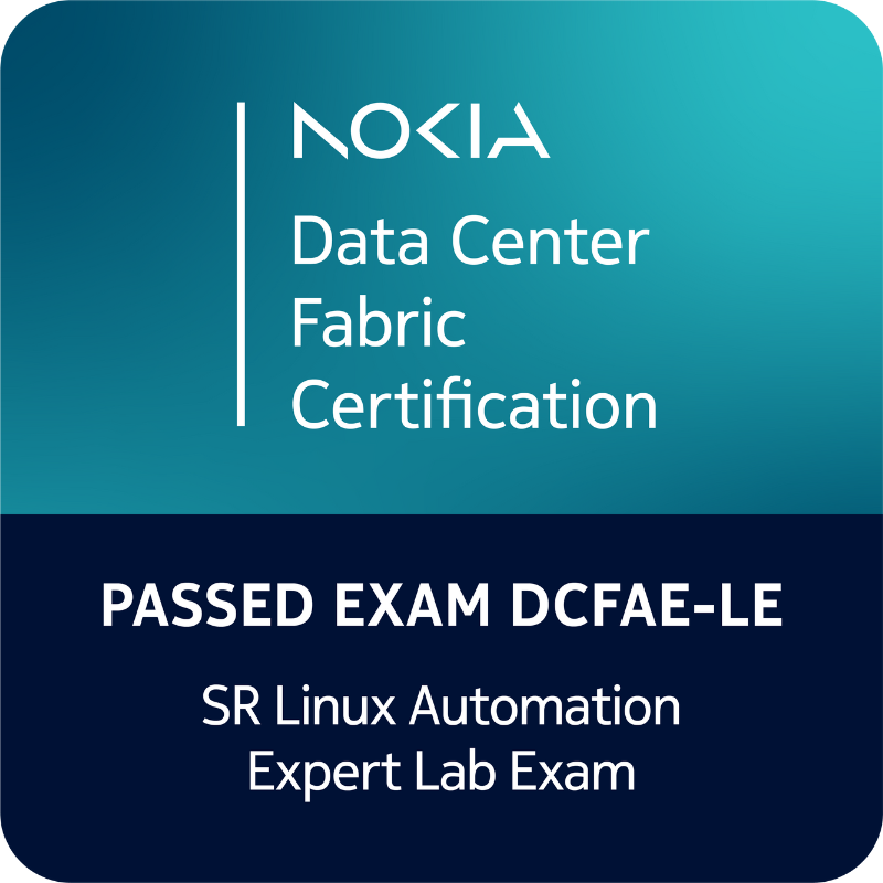Nokia SR Linux Automation Expert Lab Exam