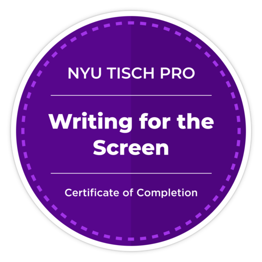 NYU Tisch Pro Writing for the Screen - Credly