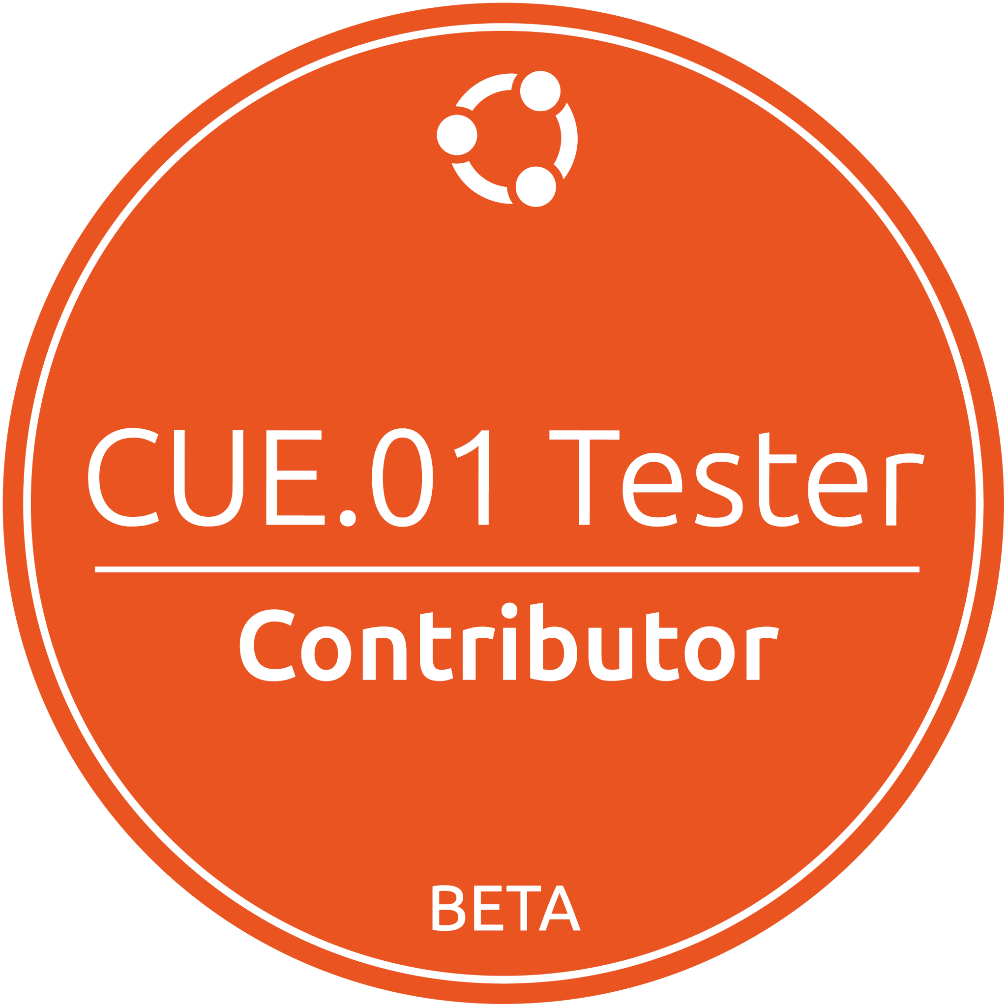 [Contributor] Beta Tester: CUE.01 Linux