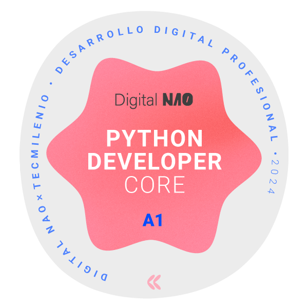 Python Developer Core - Credly
