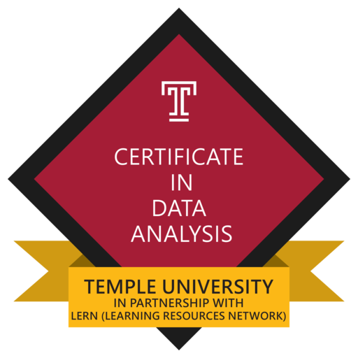 Certificate in Data Analysis - Credly