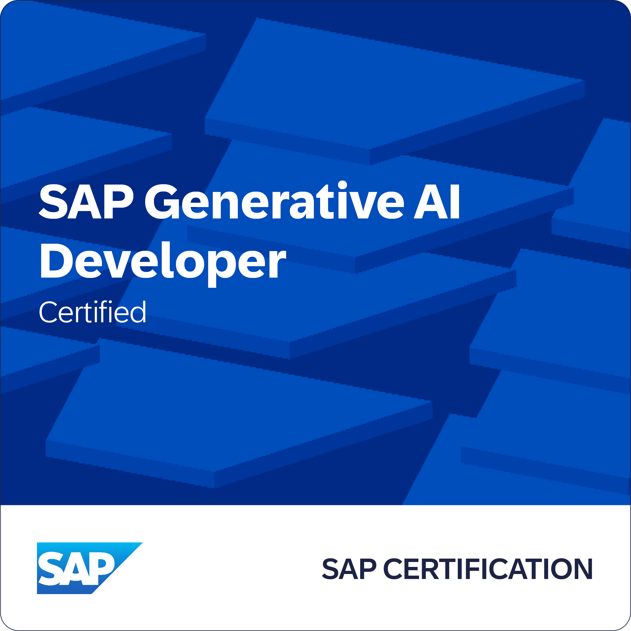 SAP Certified - SAP Generative AI Developer