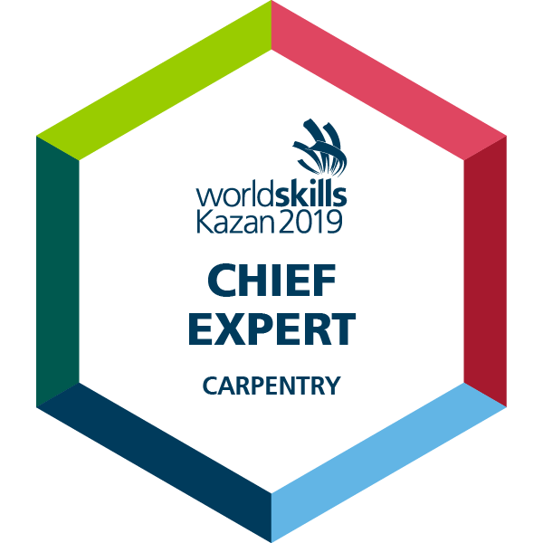 WorldSkills Kazan 2019 - Chief Expert - Carpentry