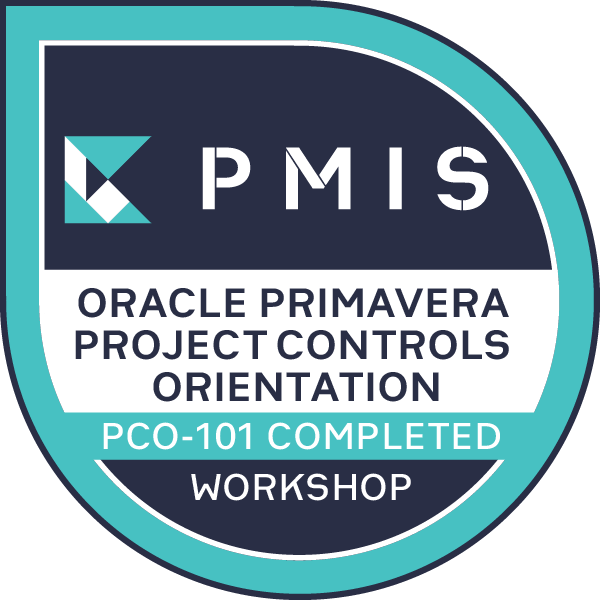 Oracle Primavera PCO-101 Project Controls Orientation Workshop