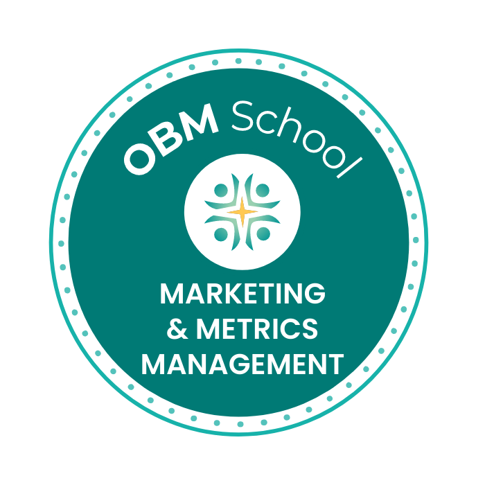 OBM School Micro-Credential: Marketing & Metrics Management