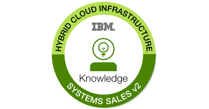 IBM Hybrid Cloud Infrastructure - Systems Sales v2 - Credly