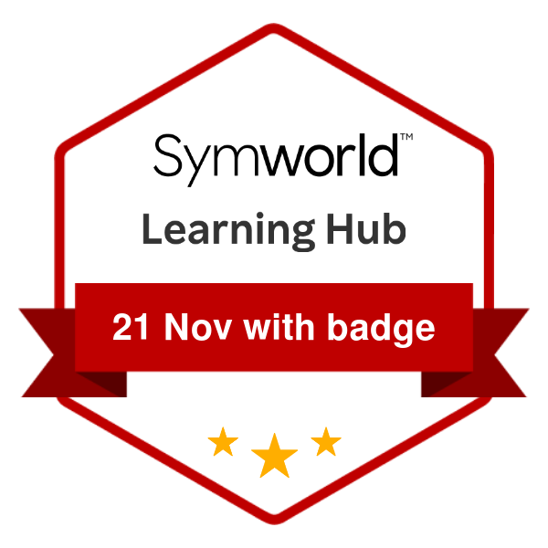 21 Nov with badge - Credly