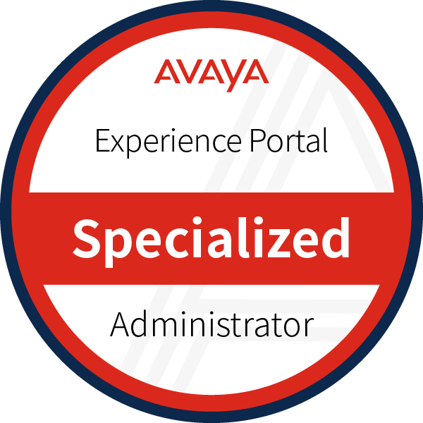 Avaya Experience Portal Administrator Specialized