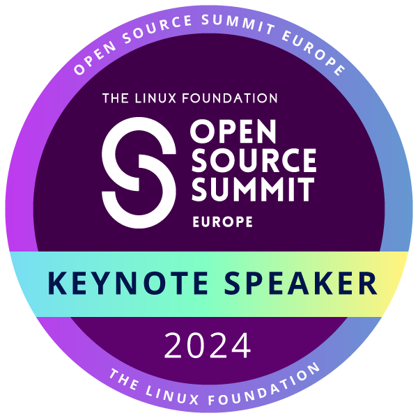 Keynote Speaker: Open Source Summit Europe 2024
