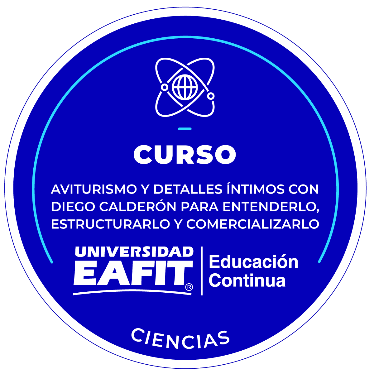 CURSO: AVITURISMO Y DETALLES ÍNTIMOS CON DIEGO CALDERÓN PARA ENTENDERLO, ESTRUCTURARLO Y COMERCIALIZARLO