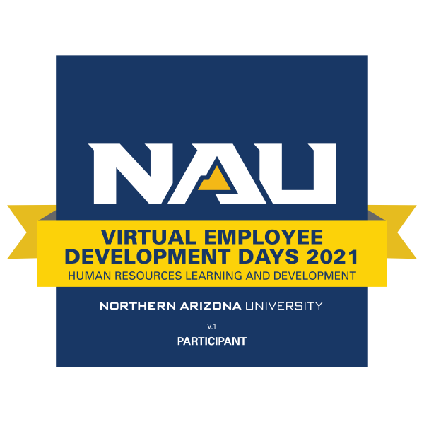 Virtual Employee Development Days Participant 2021