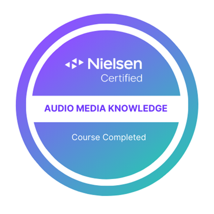 Audio Media Knowledge - Nielsen Course Completion