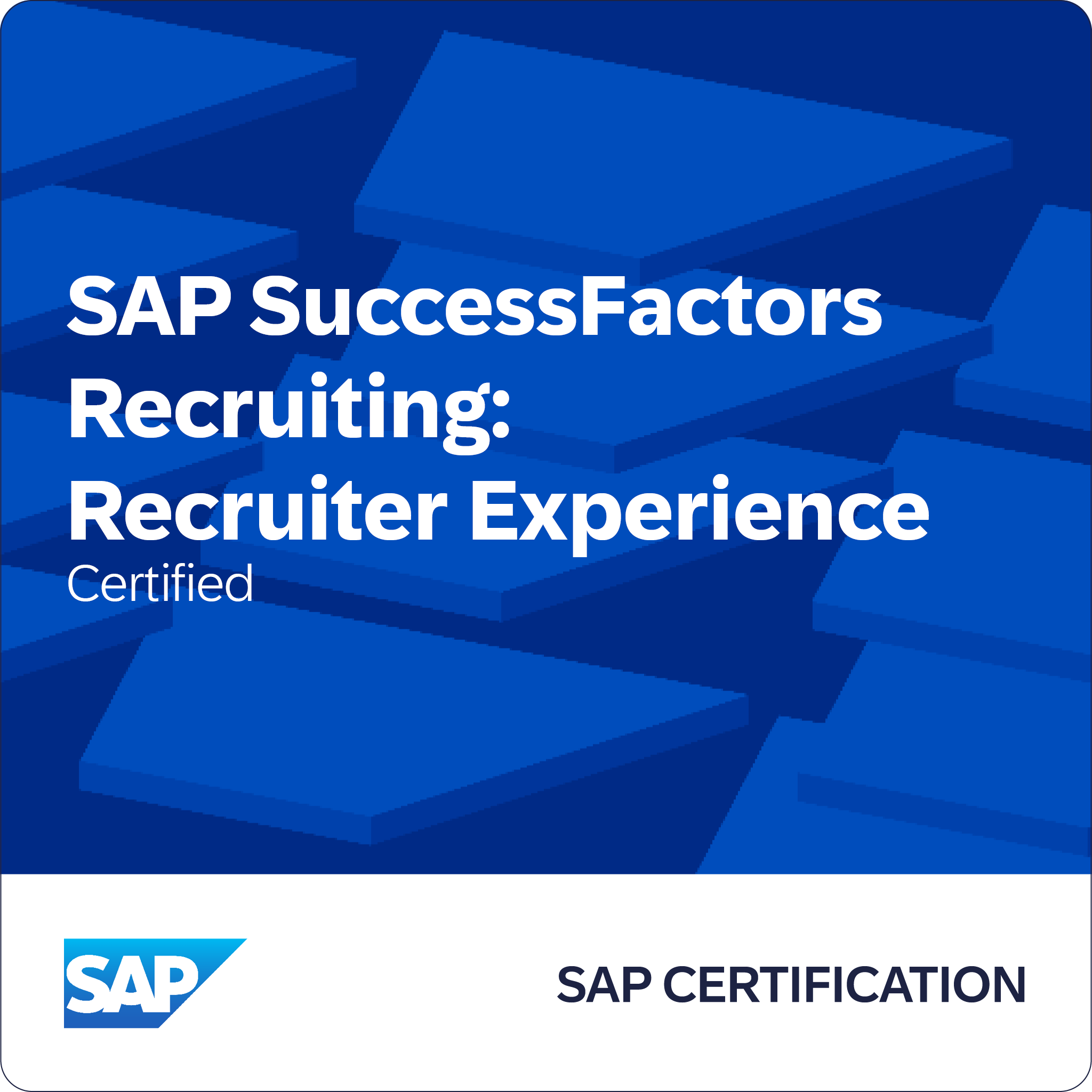 SAP Certified - SAP SuccessFactors Recruiting: Recruiter Experience