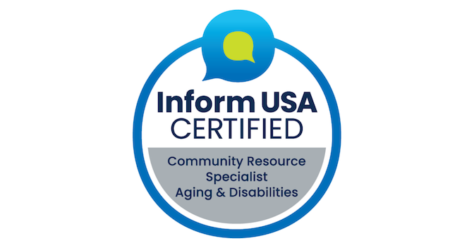 Community Resource Specialist - Aging and Disabilities - Credly