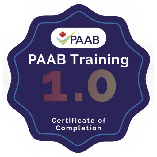 PAAB Training 1.0 - Credly