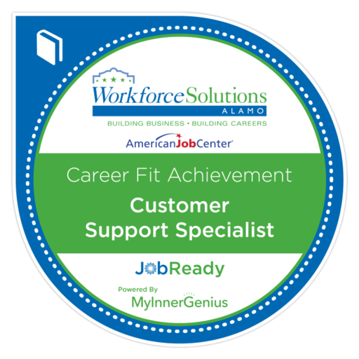 Customer Support Specialist Credly