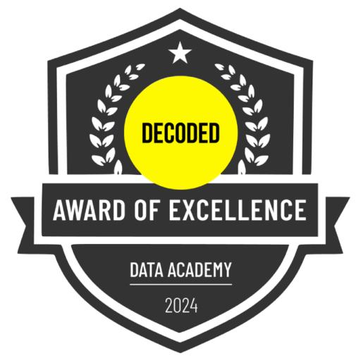 Data Academy - Award of Excellence - 2024 - Credly
