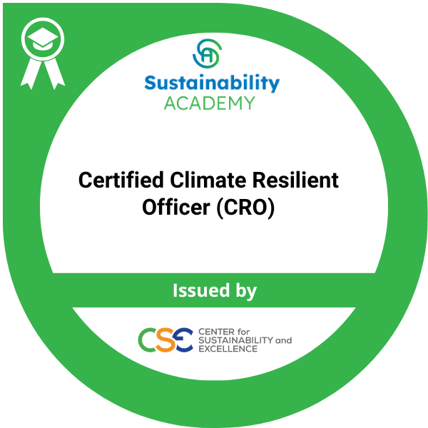 Certified Climate Resilient Officer (CRO)