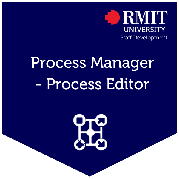 Process Manager Training Program - Process Editor