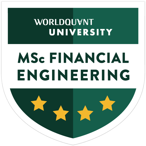 Master of Science in Financial Engineering