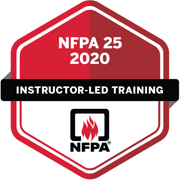2020 NFPA 25: ITM of Water-Based Fire Protection Systems Instructor-Led Training
