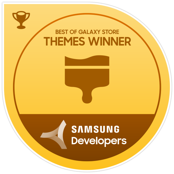 Best of Samsung Galaxy Store Theme Winner 2018