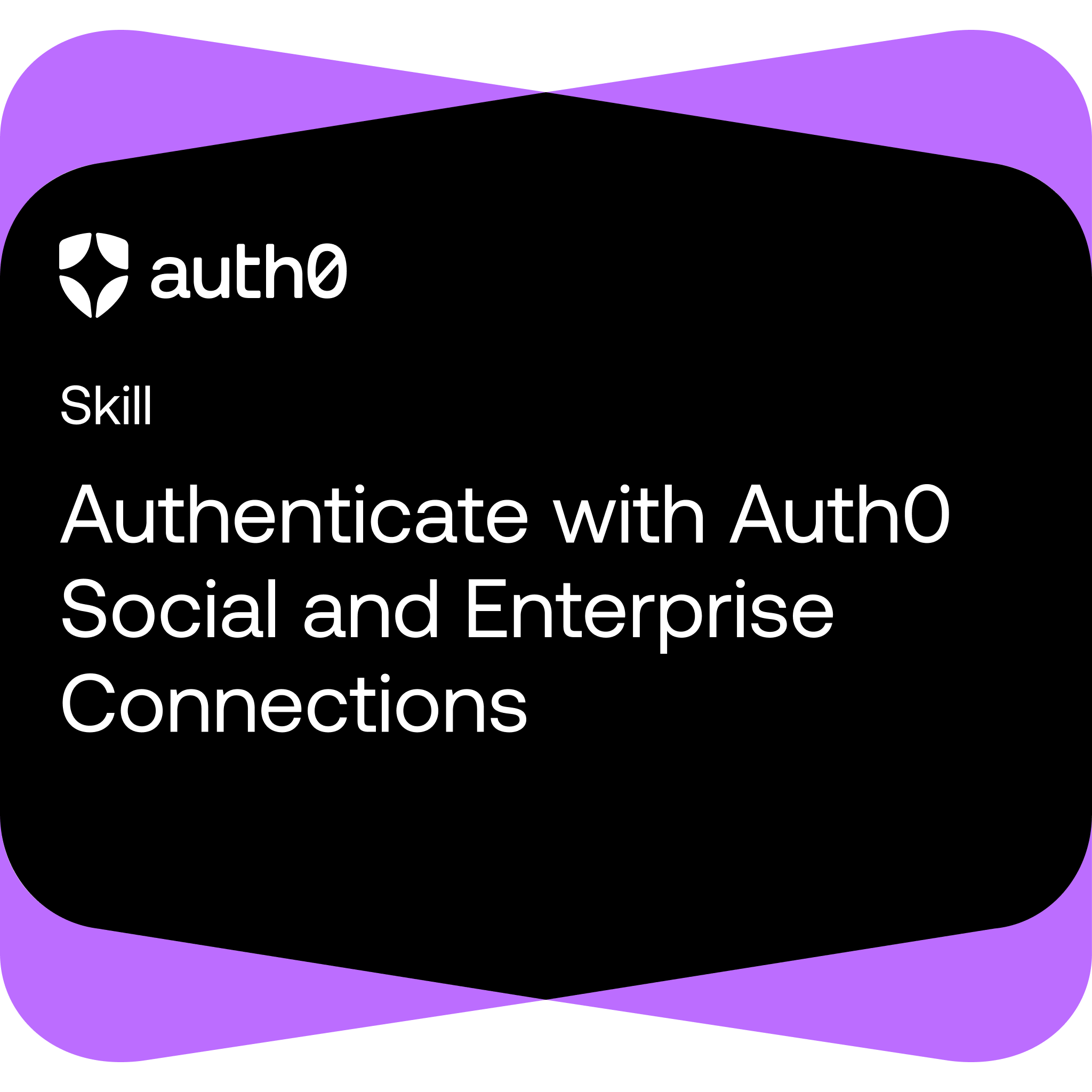 Authenticate with Auth0 Social and Enterprise Connections