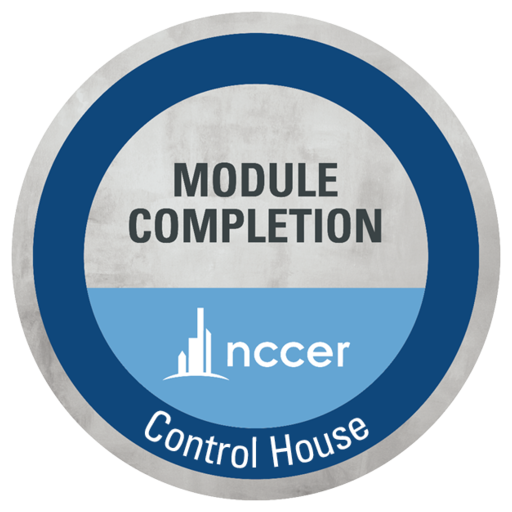 NCCER Control House (82303) Credly