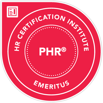 Professional in Human Resources® (PHR®) - Emeritus