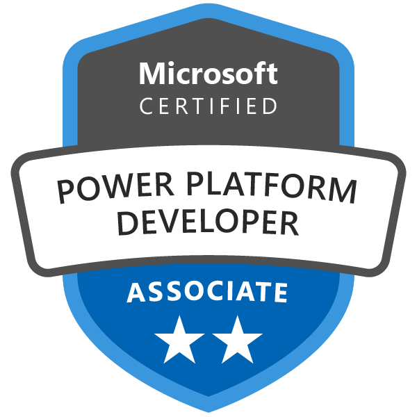 Microsoft Certified: Power Platform Developer Associate